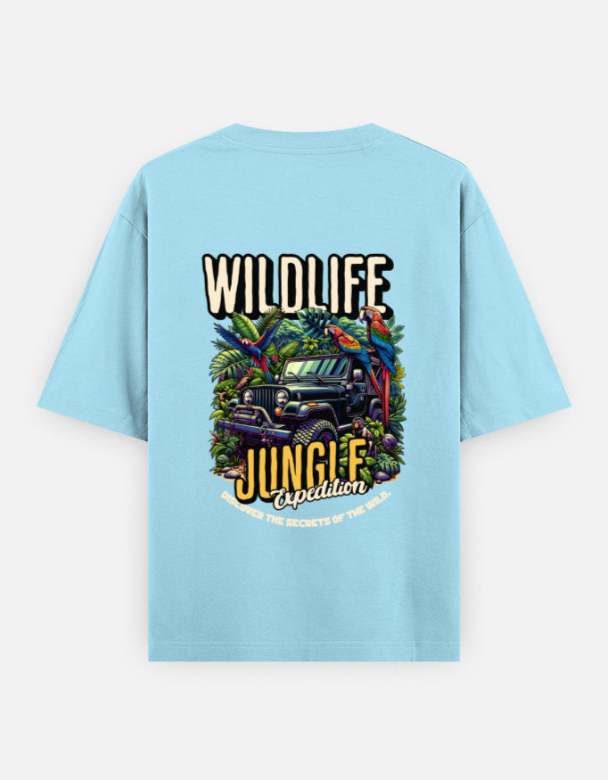 Wildlife Jungle Expedition Oversized T-Shirt | Unisex - Luxaara