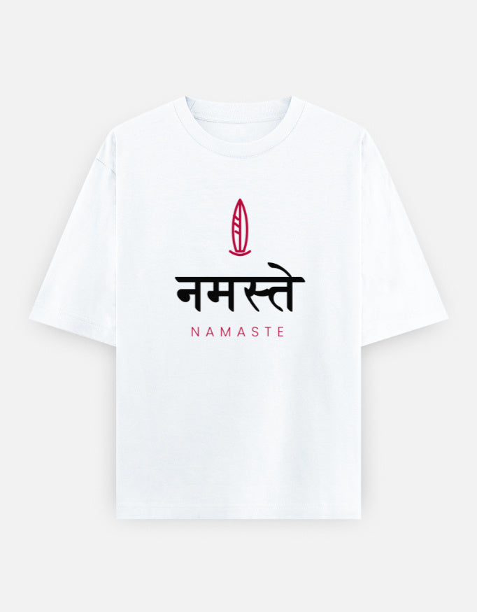 Namaste Oversized T-Shirt | Unisex - Luxaara
