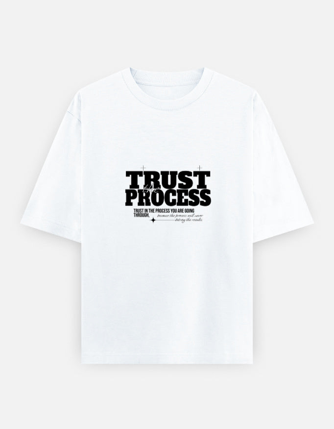 Trust the Process | Unisex Oversized T-Shirt - Luxaara
