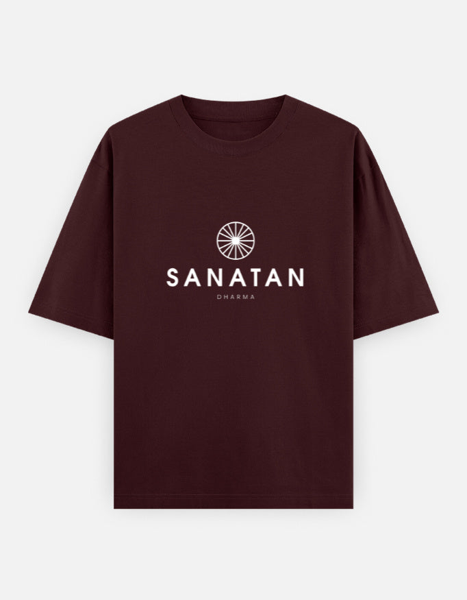 Sanatan Dharma Oversized T-Shirt | Unisex - Luxaara