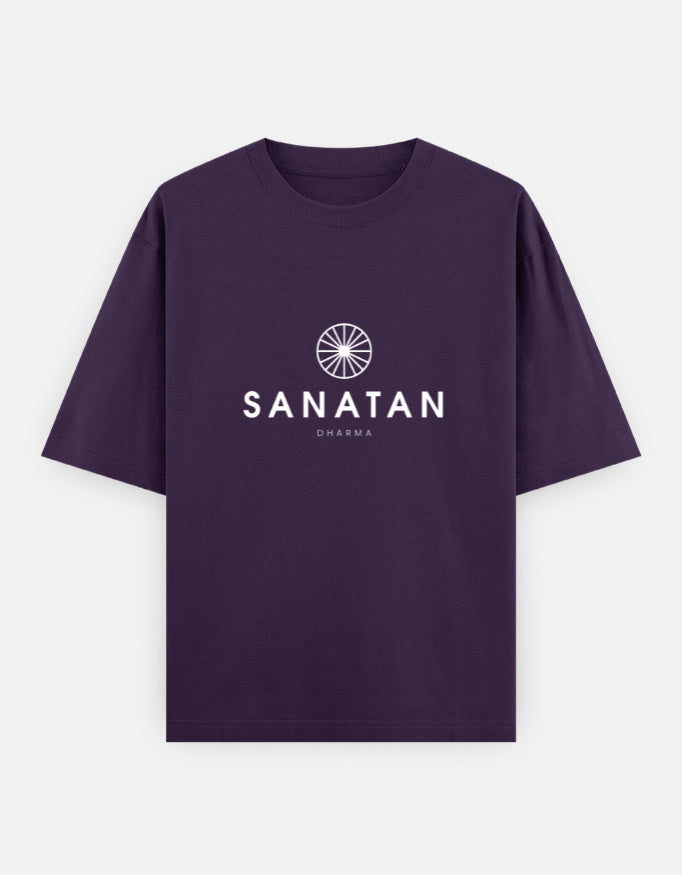 Sanatan Dharma Oversized T-Shirt | Unisex - Luxaara