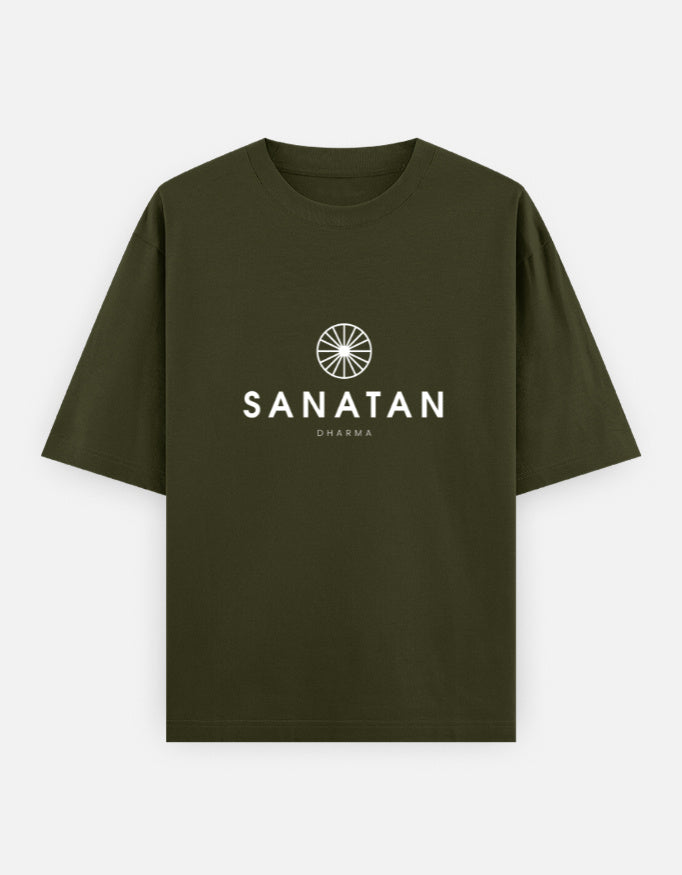Sanatan Dharma Oversized T-Shirt | Unisex - Luxaara