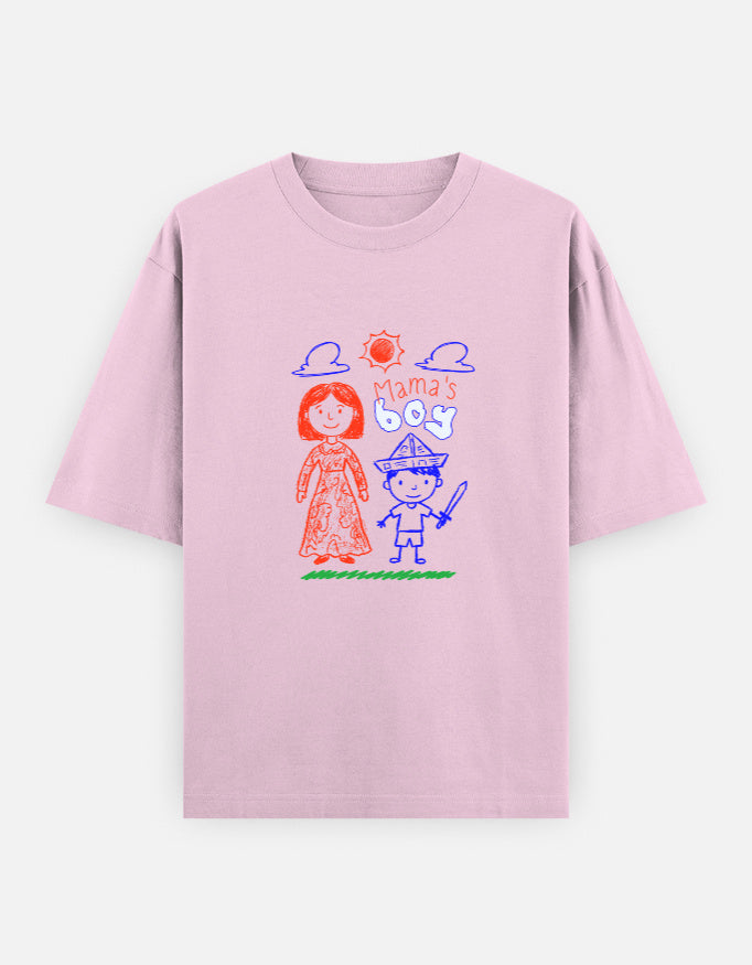 Mama’s Boy Oversized T-Shirt | Unisex - Luxaara