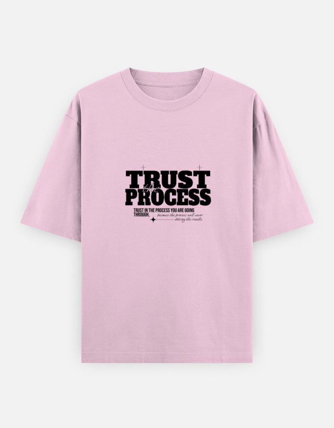 Trust the Process | Unisex Oversized T-Shirt - Luxaara