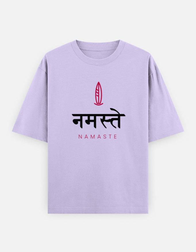 Namaste Oversized T-Shirt | Unisex - Luxaara