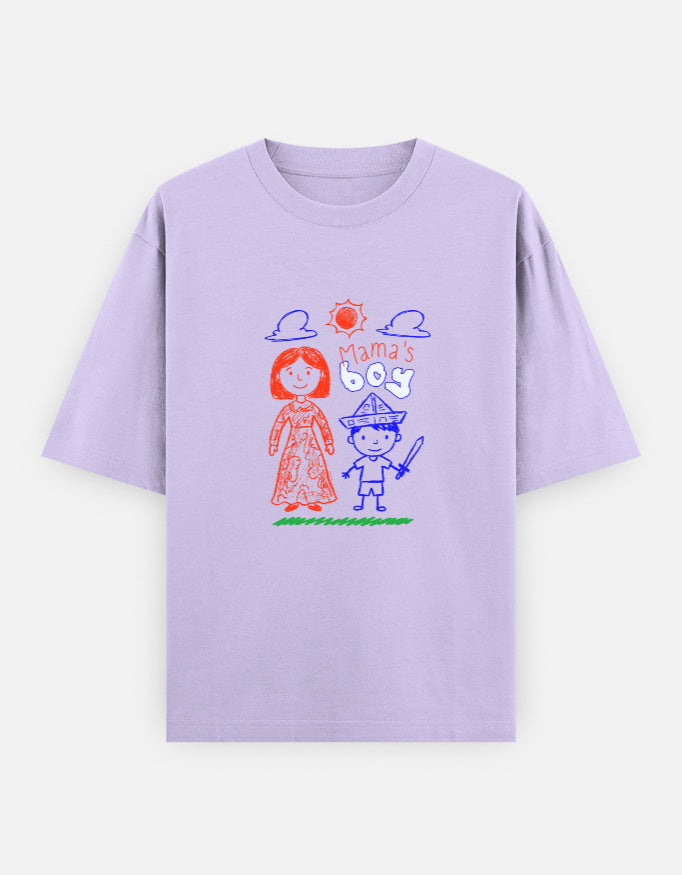Mama’s Boy Oversized T-Shirt | Unisex - Luxaara
