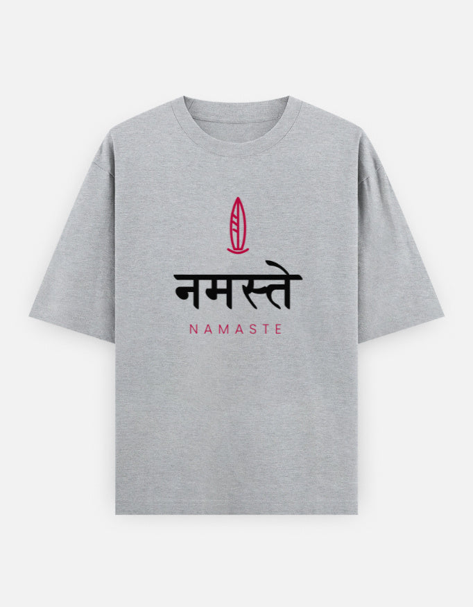 Namaste Oversized T-Shirt | Unisex - Luxaara