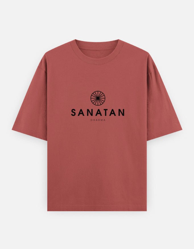 Sanatan Dharma Oversized T-Shirt | Unisex - Luxaara