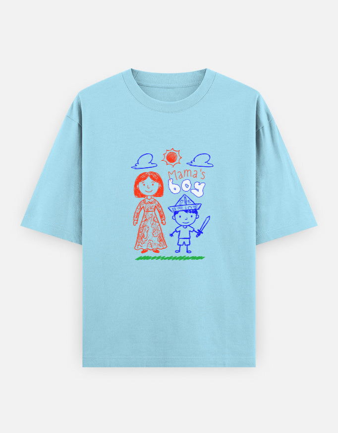 Mama’s Boy Oversized T-Shirt | Unisex - Luxaara