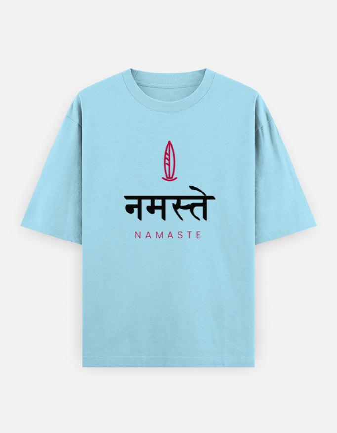Namaste Oversized T-Shirt | Unisex - Luxaara