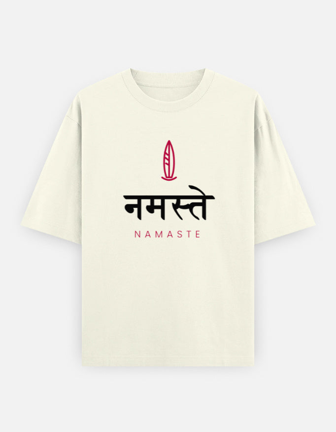 Namaste Oversized T-Shirt | Unisex - Luxaara