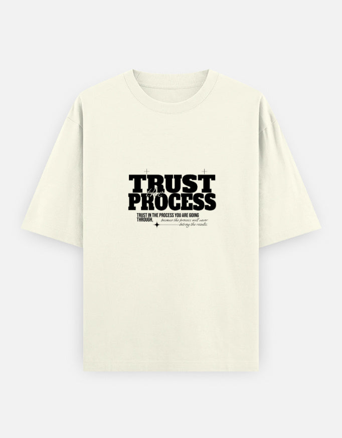 Trust the Process | Unisex Oversized T-Shirt - Luxaara