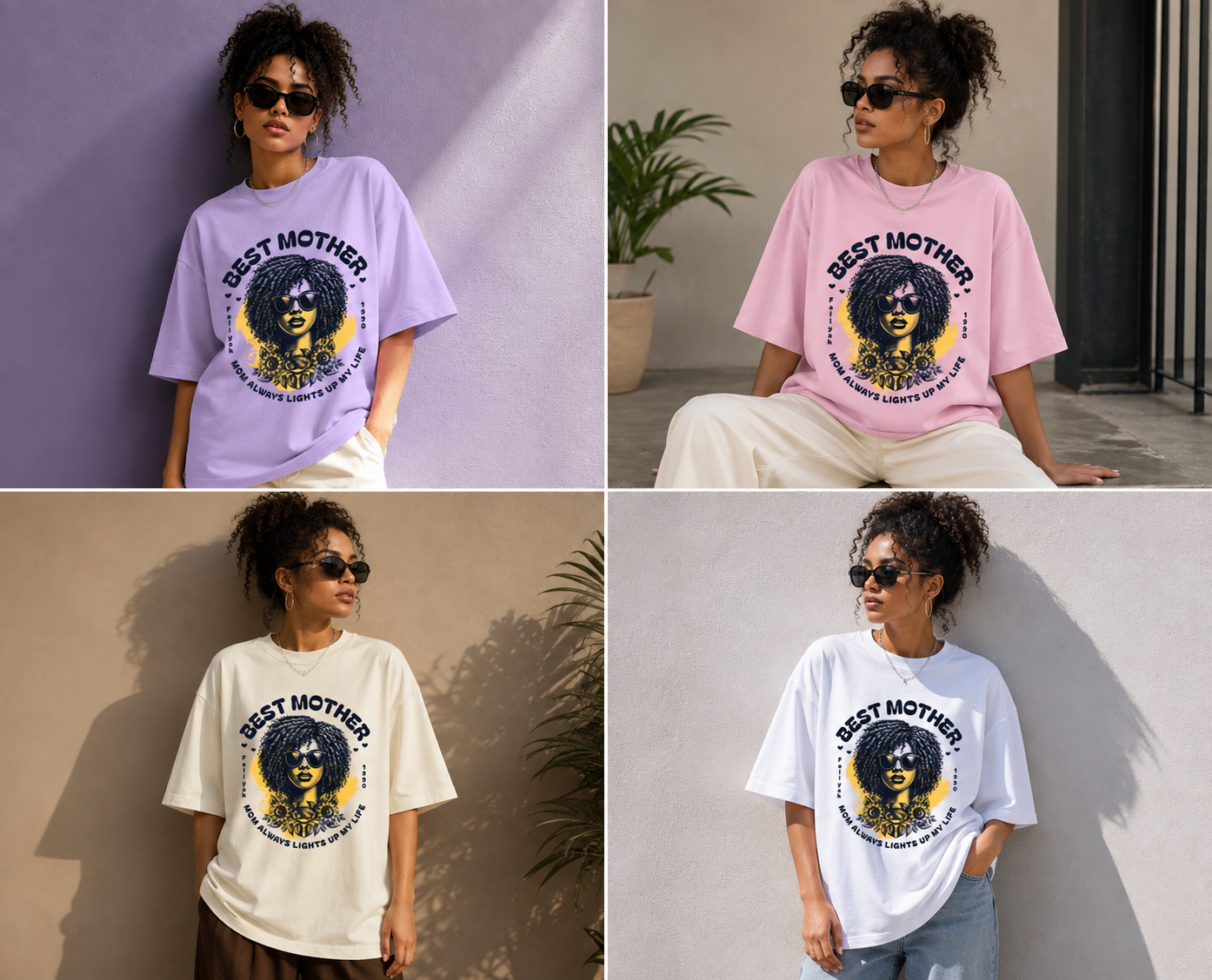 Best Mother Ever Oversized T-Shirt | Unisex - Luxaara