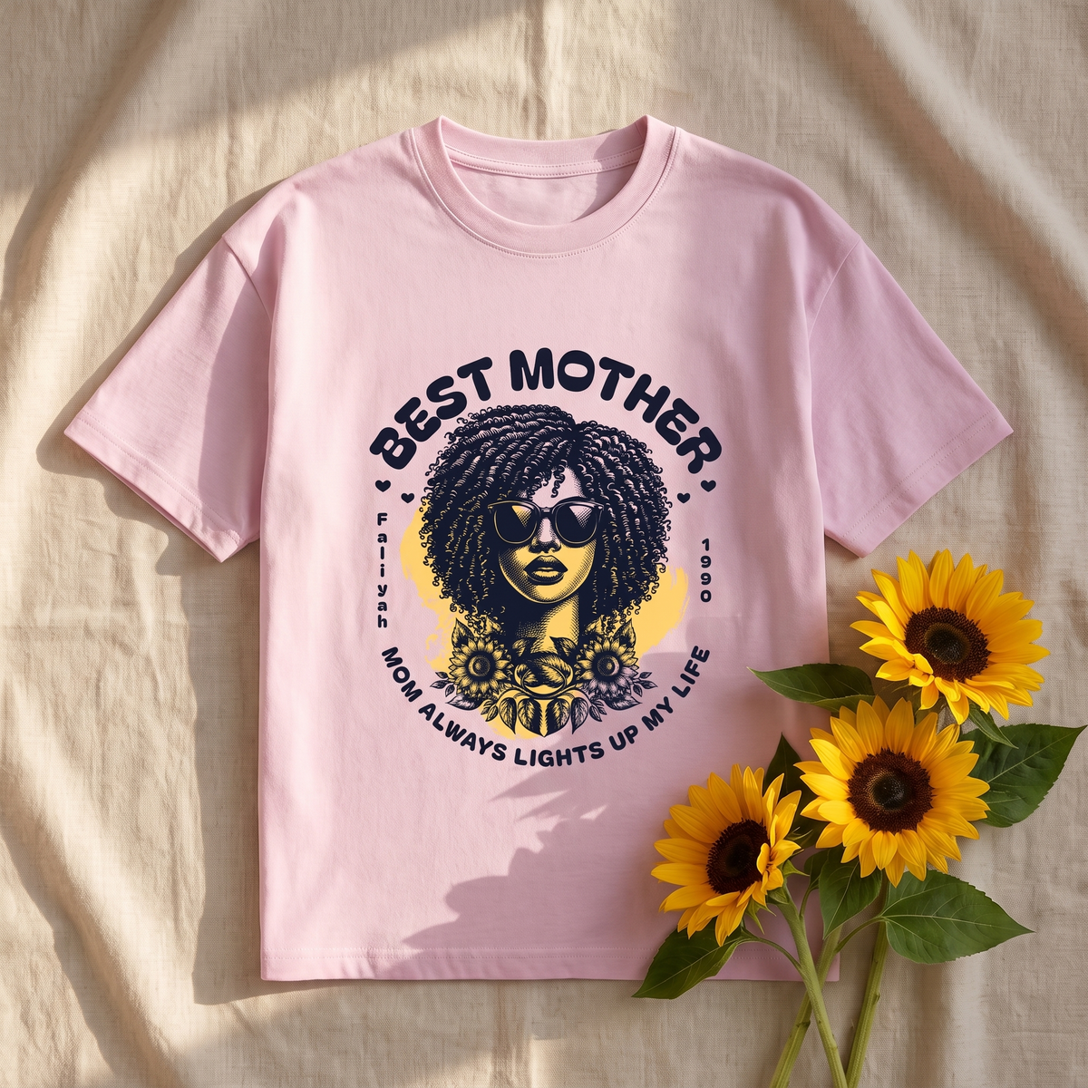 Best Mother Ever Oversized T-Shirt | Unisex - Luxaara