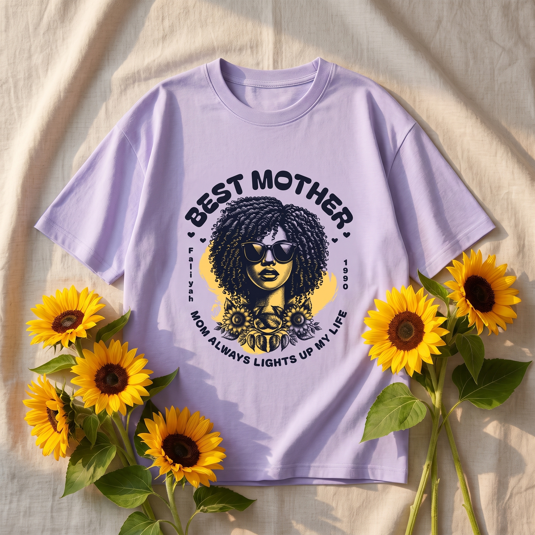 Best Mother Ever Oversized T-Shirt | Unisex - Luxaara