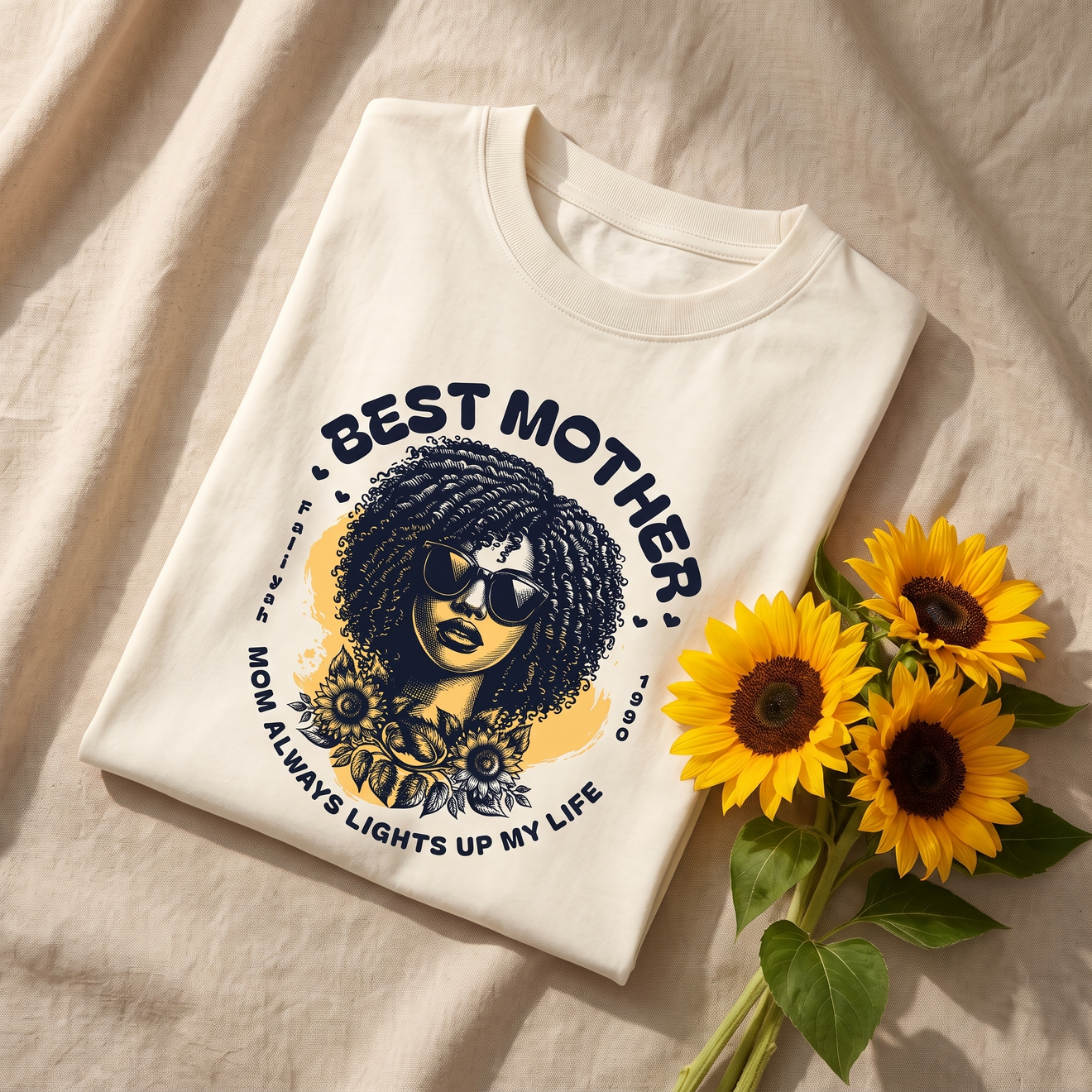 Best Mother Ever Oversized T-Shirt | Unisex - Luxaara