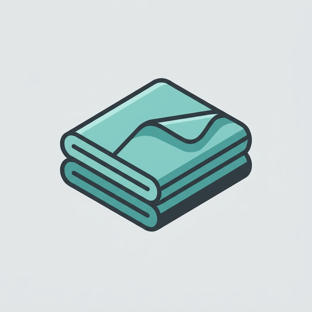 Luxury fabric icon