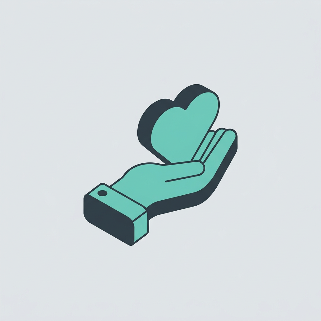 Made with care icon